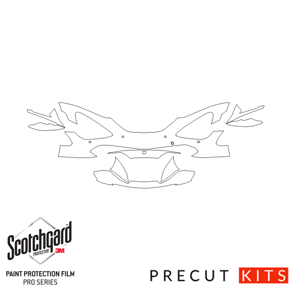 McLaren 720S (2017-2023) - Front Bumper Precut PPF