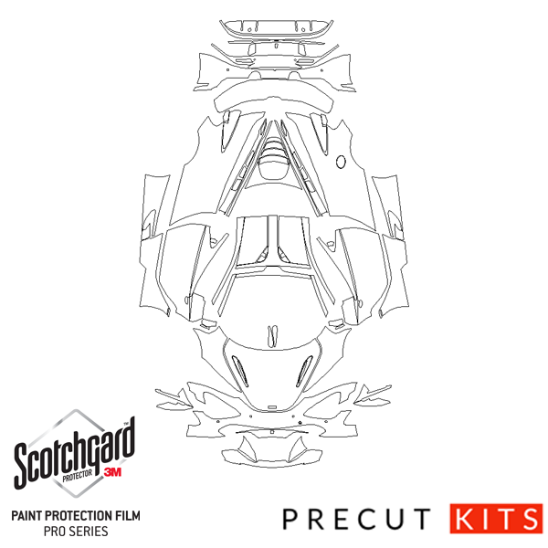 McLaren 720S (2017-2023) - Full Car Precut PPF Package