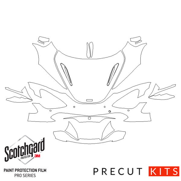 McLaren 720S (2017-2023) - Full Front End Precut PPF