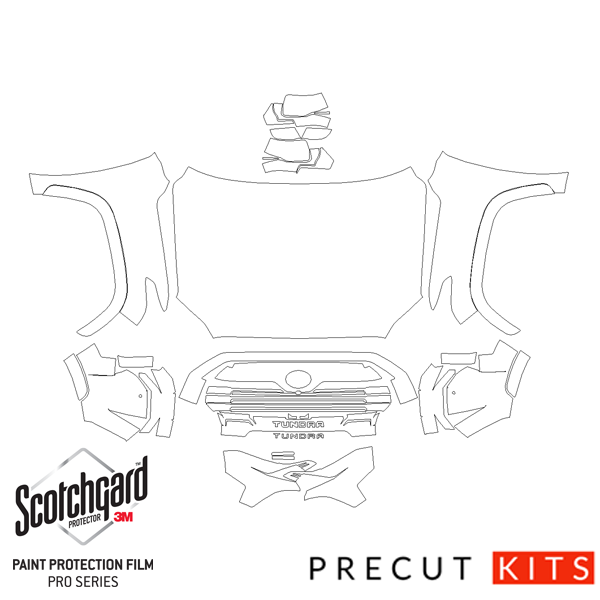 Toyota Tundra (2022-2023) - Full Front End Precut PPF