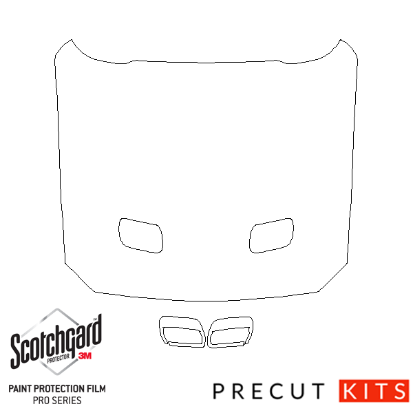 Ford Mustang GT (2018-2023) - Full Hood Precut PPF