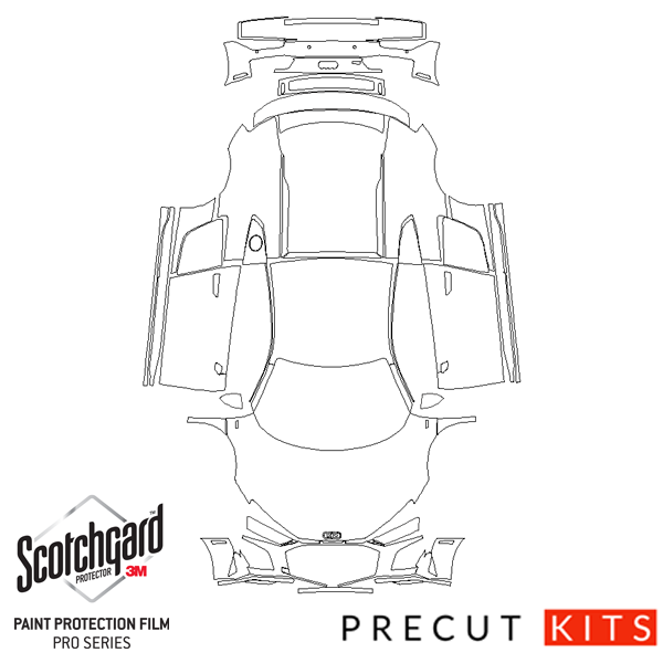 Audi R8 (2020-2023) - Full Car Precut PPF