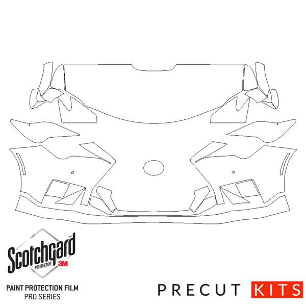 Lexus RCF (2020-2023) - Partial Front PPF Package