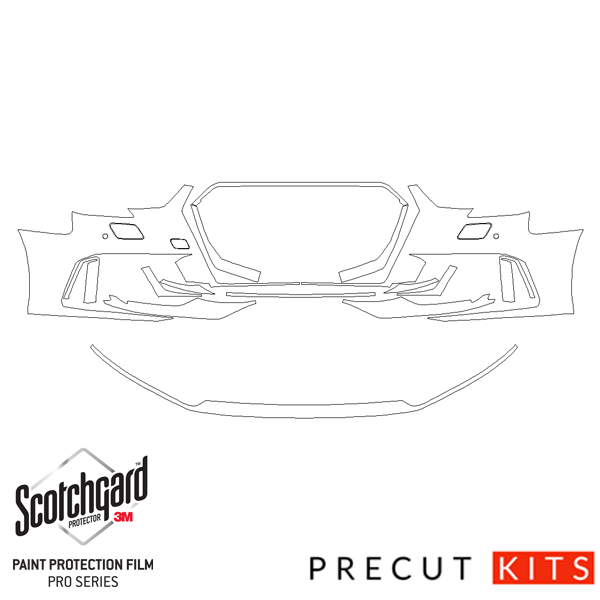 Audi RS3 (2017-2020) - Front Bumper Precut PPF