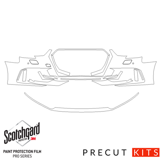 Audi RS3 (2017-2020) - Front Bumper Precut PPF