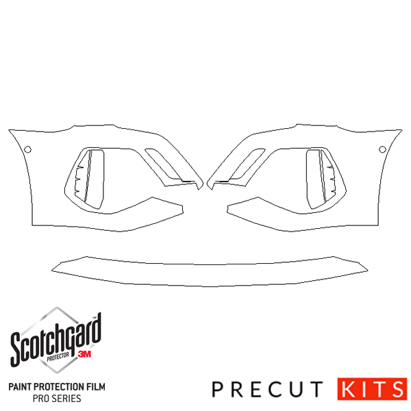 Audi RS3 (2022-2023) - Front Bumper Precut PPF