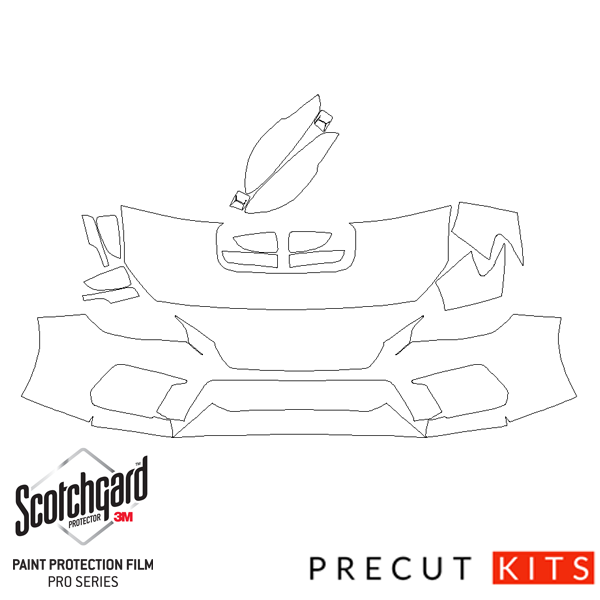 Subaru WRX (2018-2021) - Partial Front End Precut PPF